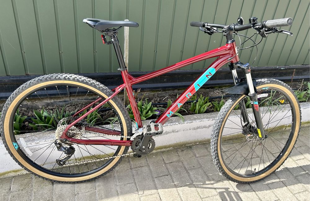 Велосипед 29" Marin BOBCAT TRAIL 4 рама - L Gloss Crimson/Teal/Red
