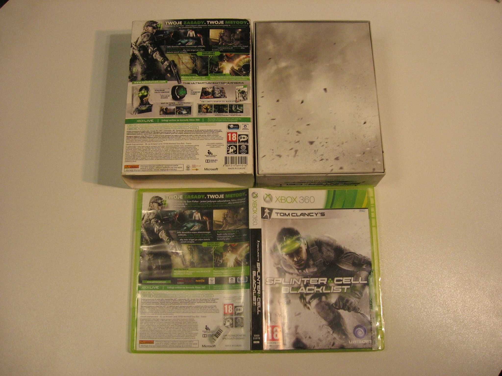 Tom Clancys Splinter Cell Blacklist Edition GRA Xbox 360 - Opole 3103