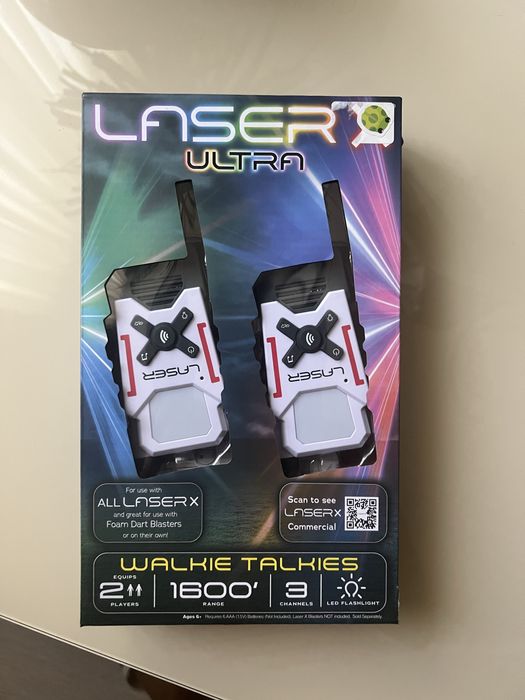 Набор игрушечных раций - Laser X Ultra для двух игроков Toys Shop