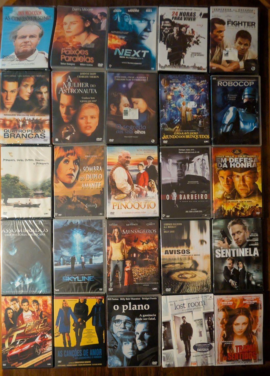 DVD,s de collecção (v. 8 fotos)
