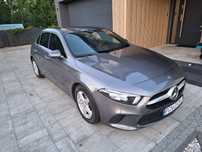Mercedes-Benz Klasa A W177 1.5 Diesel 116KM 2019r Alufelgi Nawigacja KS. SERWISOWA