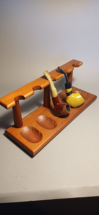 Drewniana fajka kolekcjonerska