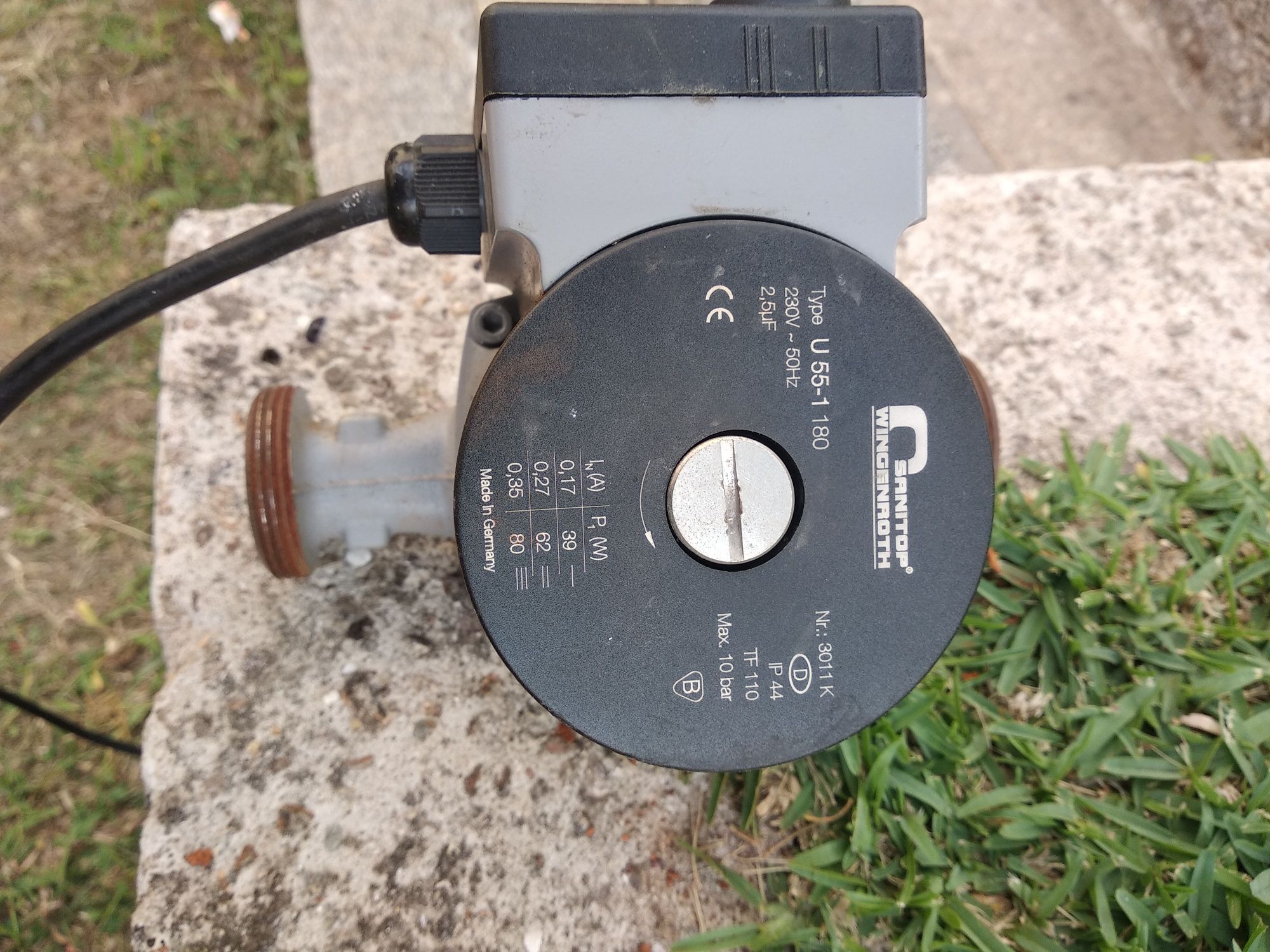 Bomba para circulação de água