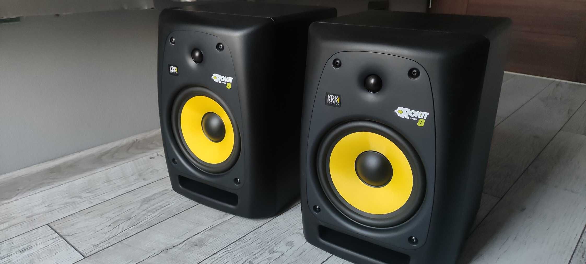 KRK Powered ROKIT 8 w stanie idealnym + Subwoofer 10S