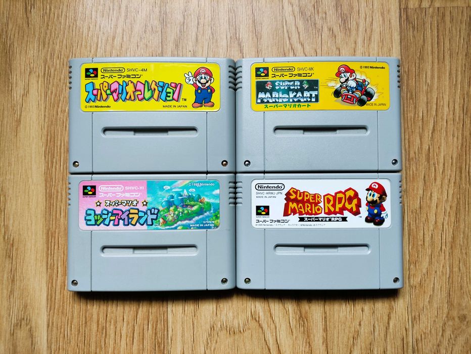 Оригінальні картриджі Mario collection, Mario Kart для Super famicom