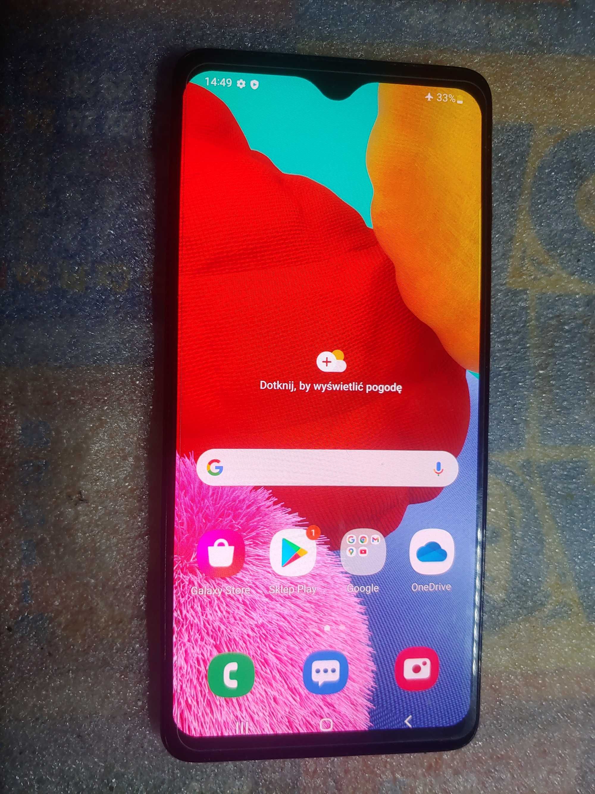 Smartfon Samsung A51  ( SM-A516B/DS ) niebieski bez blokad