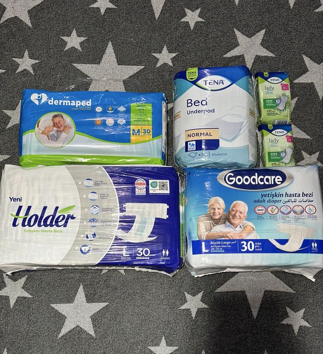 Підгузки S M L XL Serenity Tena Seni трусики подгузники памперси