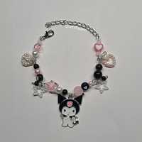 Bransoletka Sanrio Kuromi Hello Kitty Aesthetic Coquette Pinterest Y2K