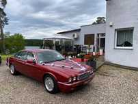 Auto samochód do ślubu - piekny klasyk Jaguar XJ