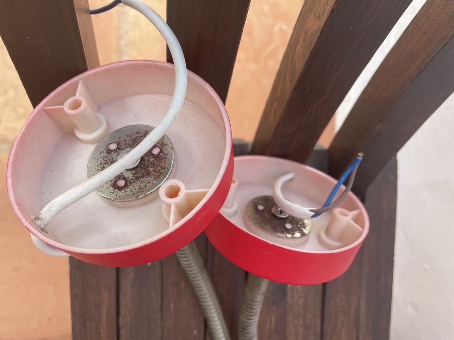 Candeeiros de parede vintage dos anos 90 Ikea Kvart Hagberg design