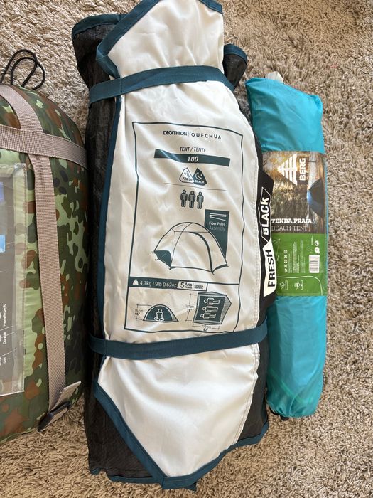 Kit Camping como novo