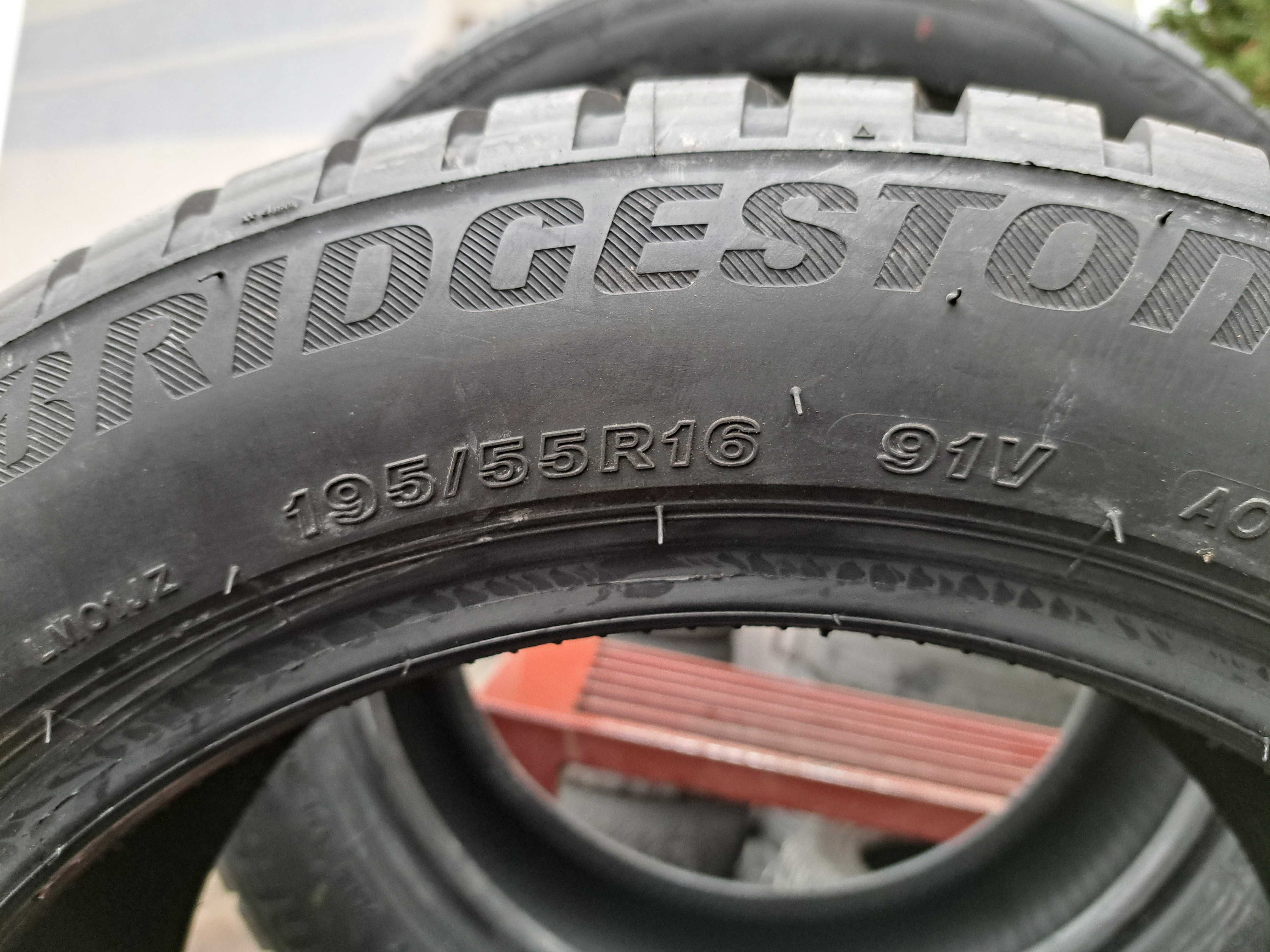 4 Opony NOWE zimowe 195/55 R16 Bridgestone Montaż i wyważanie Gratis!