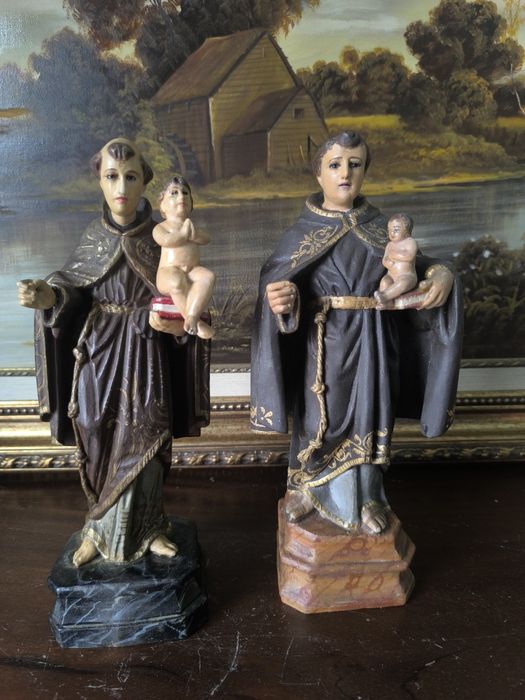 Santo Antônio em madeira