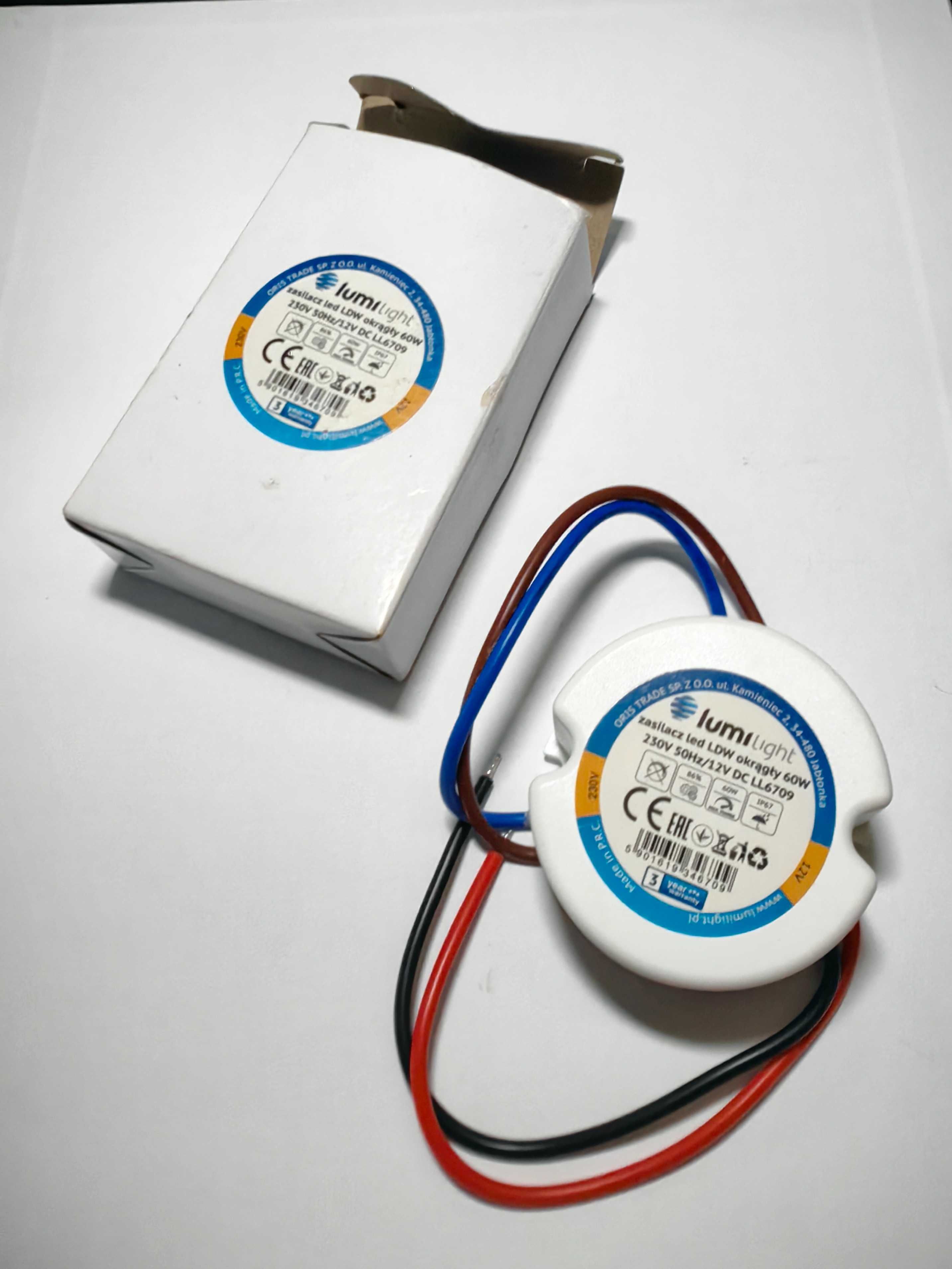 Zasilacz LED 60W 12V IP67