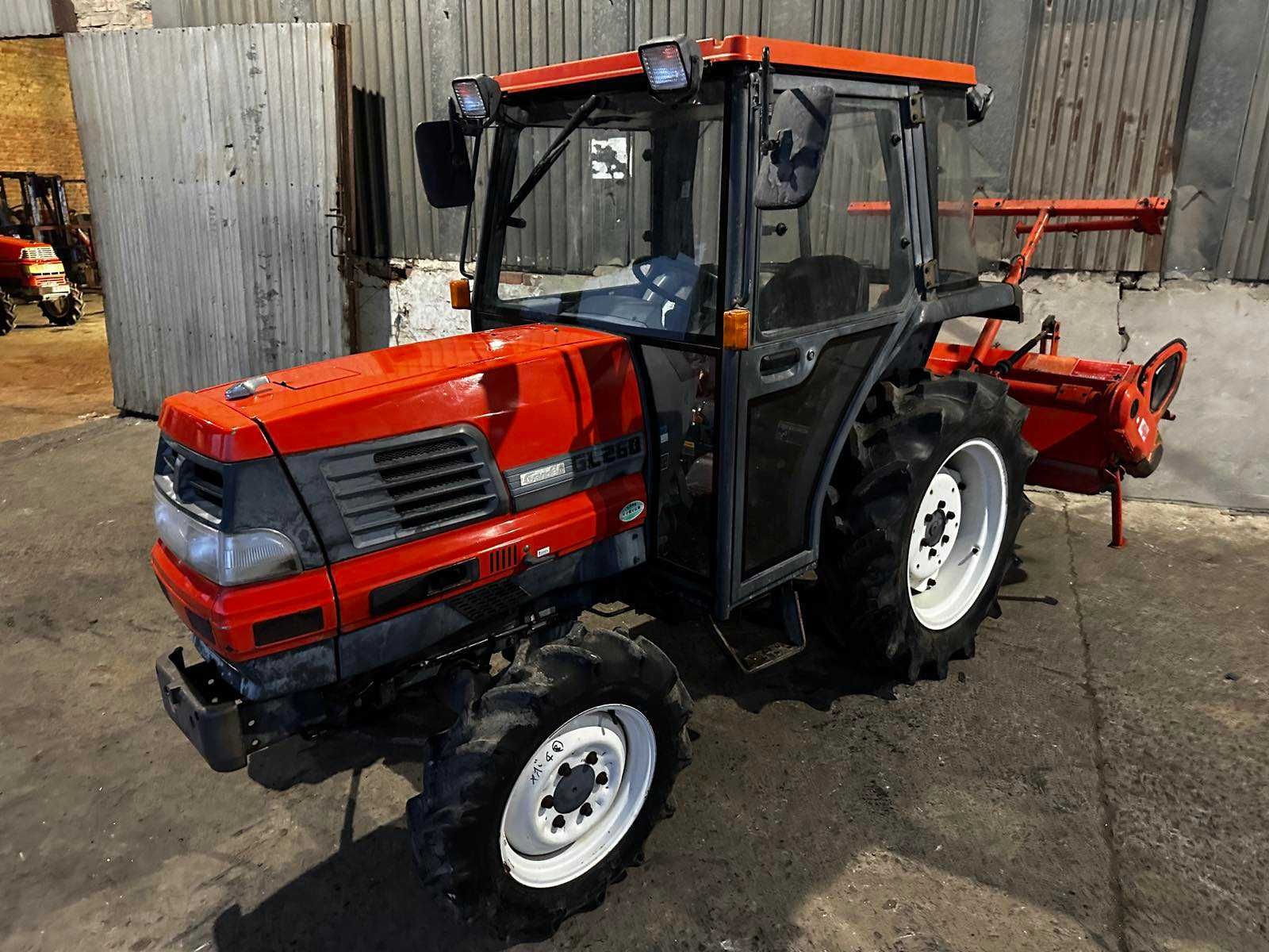 KUBOTA GL260, трактор КУБОТА з кабіною та кондиціонером