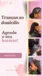 Tranças ao domicílio