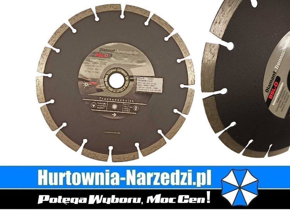 Tarcza diamentowa do asfaltu 230mm  h10mm tarcza do asfaltu 230mm
