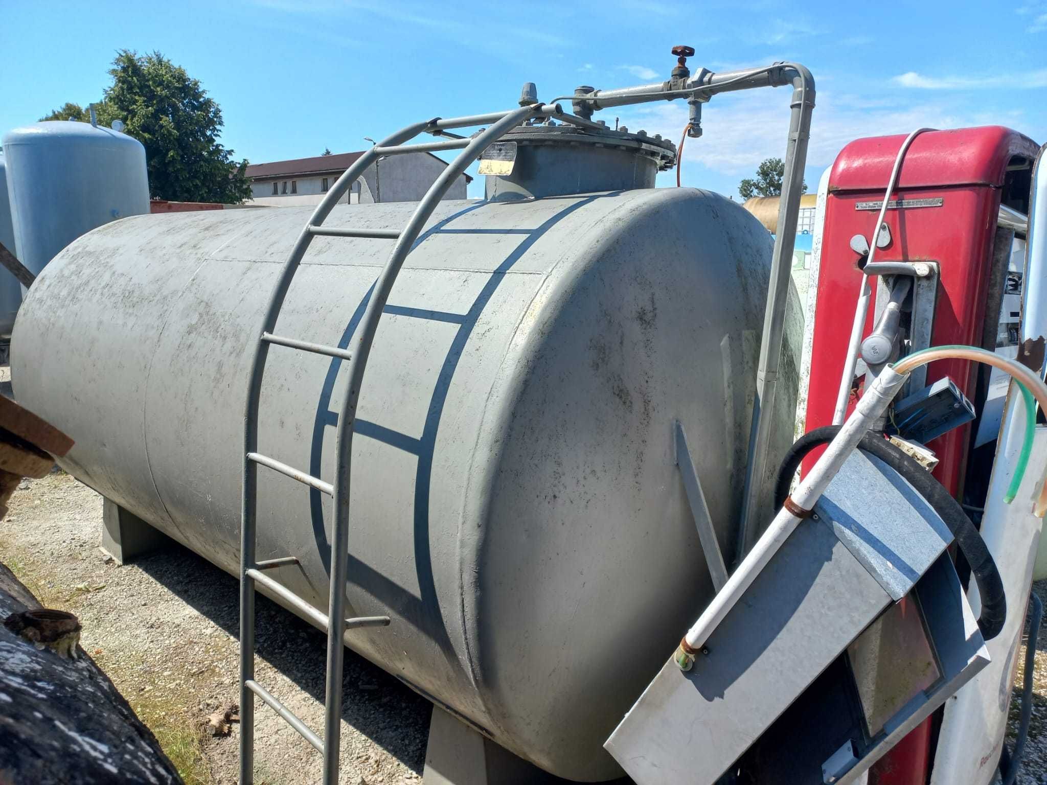 Zbiornik 7000l Dwupłaszczowy + Dystrybutor ON Diesel ROBSON ZBIORNIKI