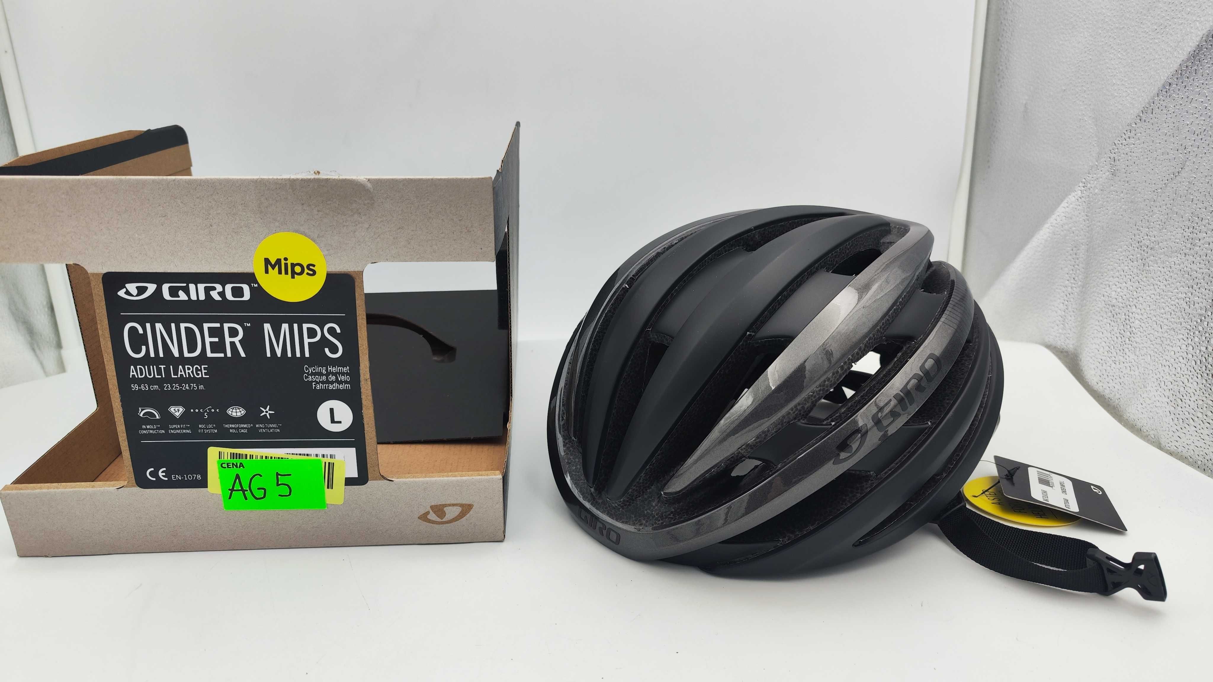 Kask Rowerowy Giro Cinder MIPS r. L 59-63cm (AG5)