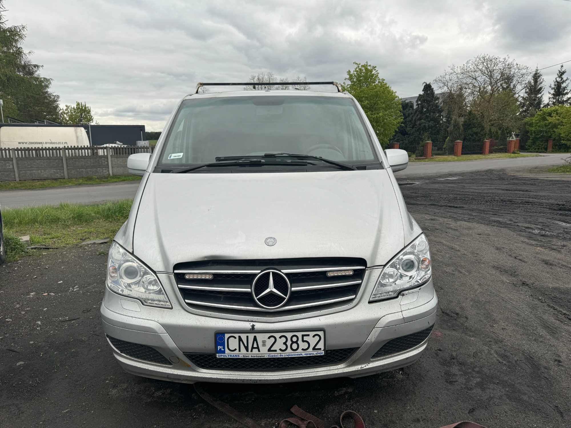 Mercedes- Benz Vito 2.2 CDI 2011 r. Uszkodzony Silnik