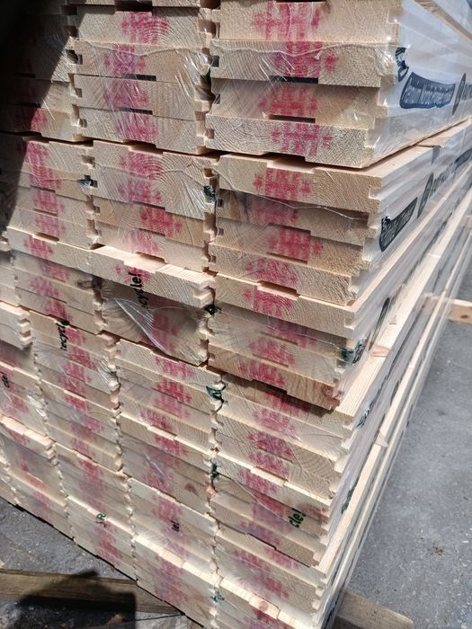 Deska podłogowa 28x146 świerk skandynawski stropoodłoga