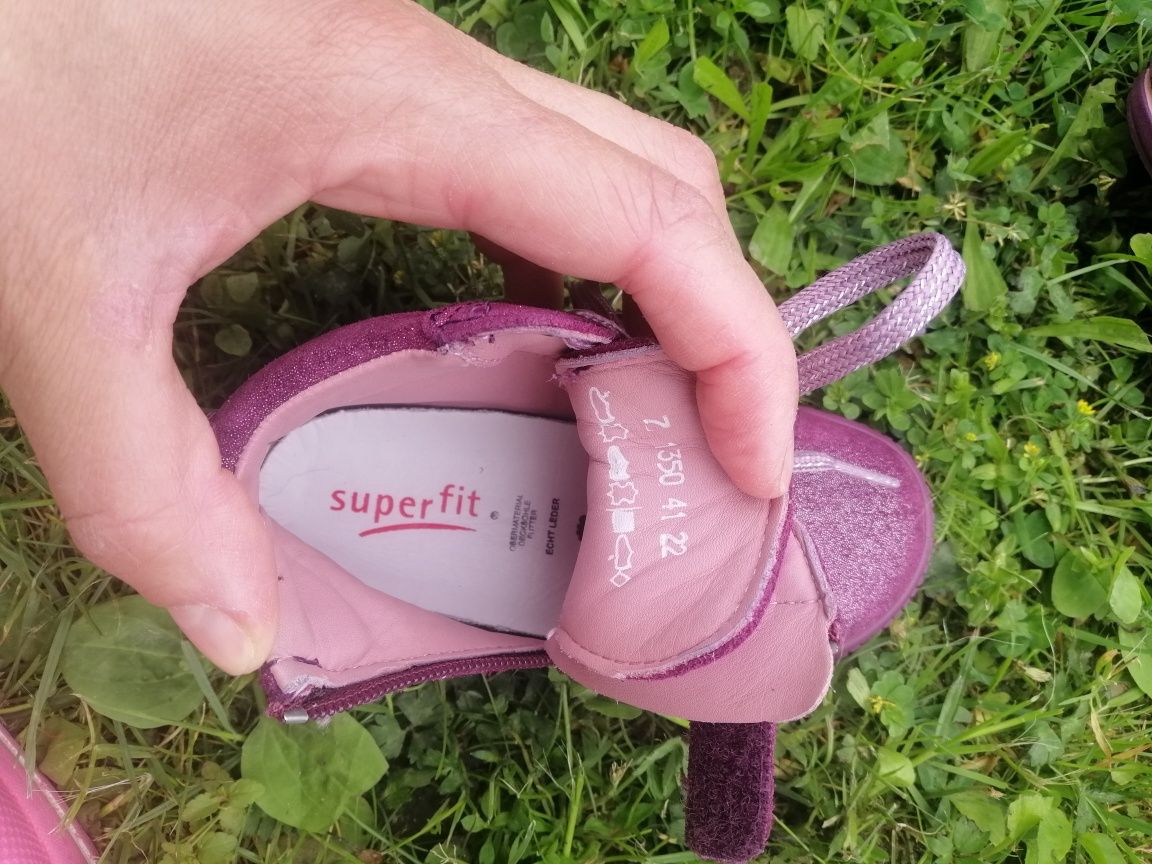 SUPERFIT, демисезонні черевички для дівчинки!!!