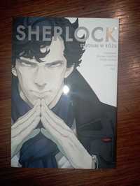 Manga Sherlock Holmes studium w różu