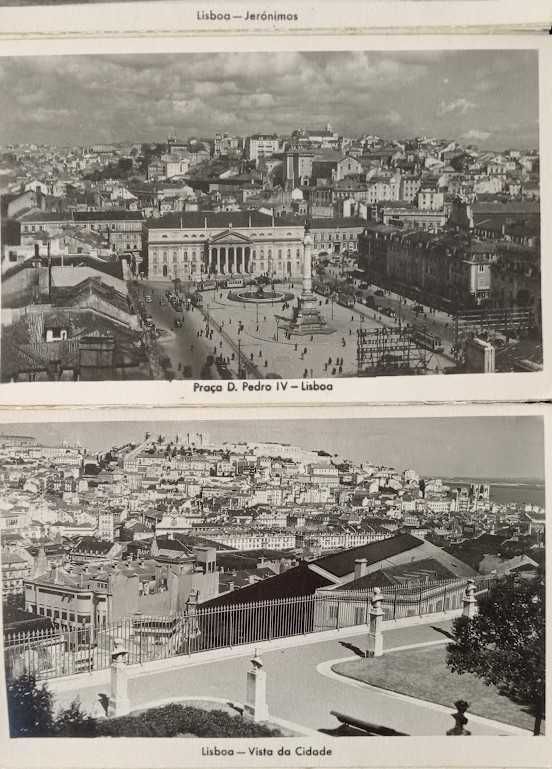 Recordação da Lisboa Antiga em modo de Caderno Extensivel