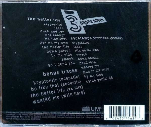 3 DOORS DOWN- The Better Life-20th Anniversary-2 CD-nowa , folia