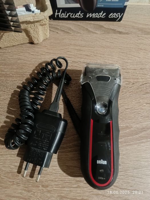 Машинка для стрижки Philips . Бритва braun. Бритва шиммер