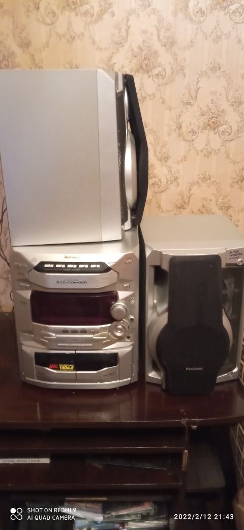 Муз.центр,,Panasonic ''модель SA-AK28 ,оригінал,  CD STEREO SISTEM