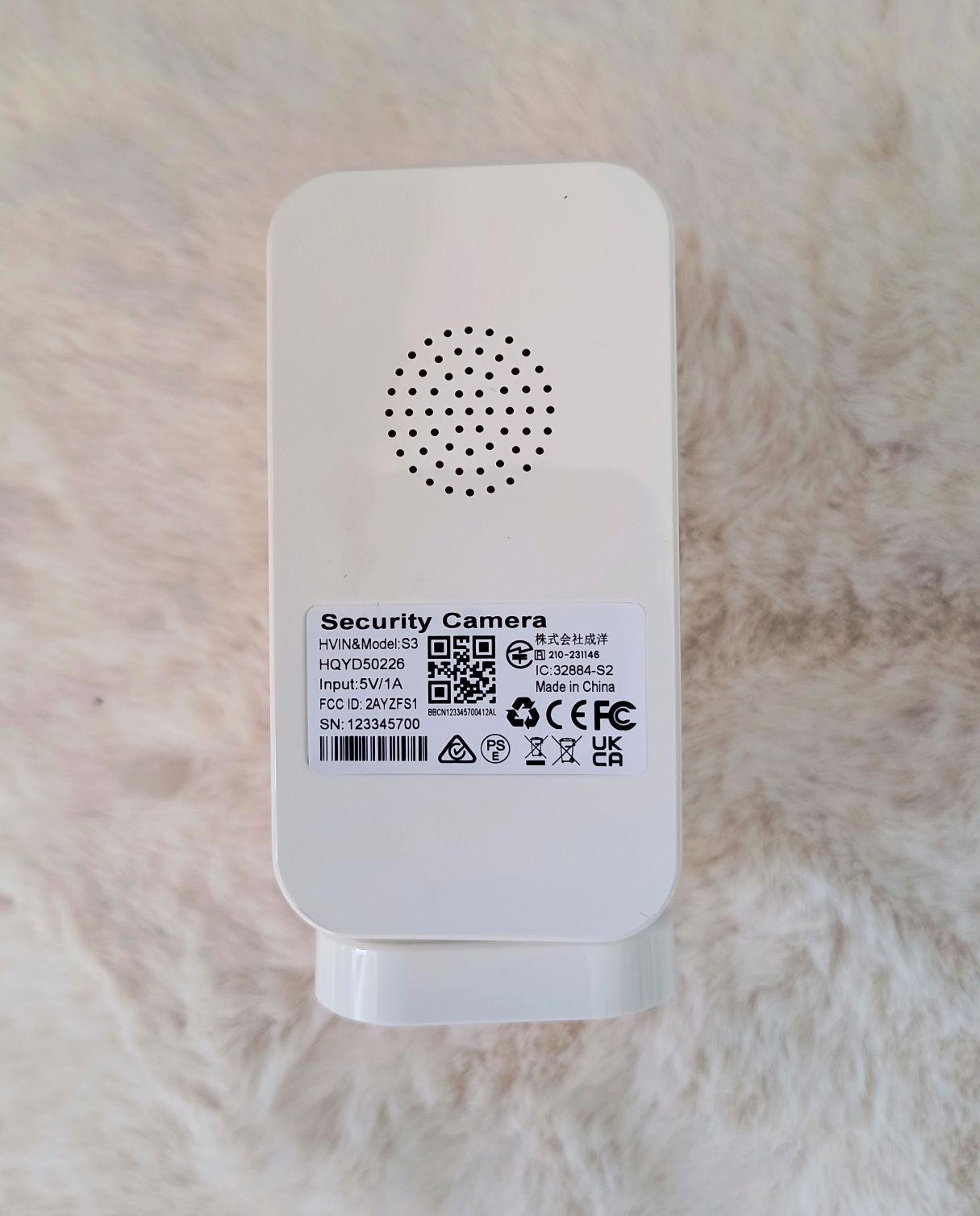 IEGEEK Kamera Zewnętrzna 180° Bezprzewodowa PIR Detekcja Ruchu IP65 Al