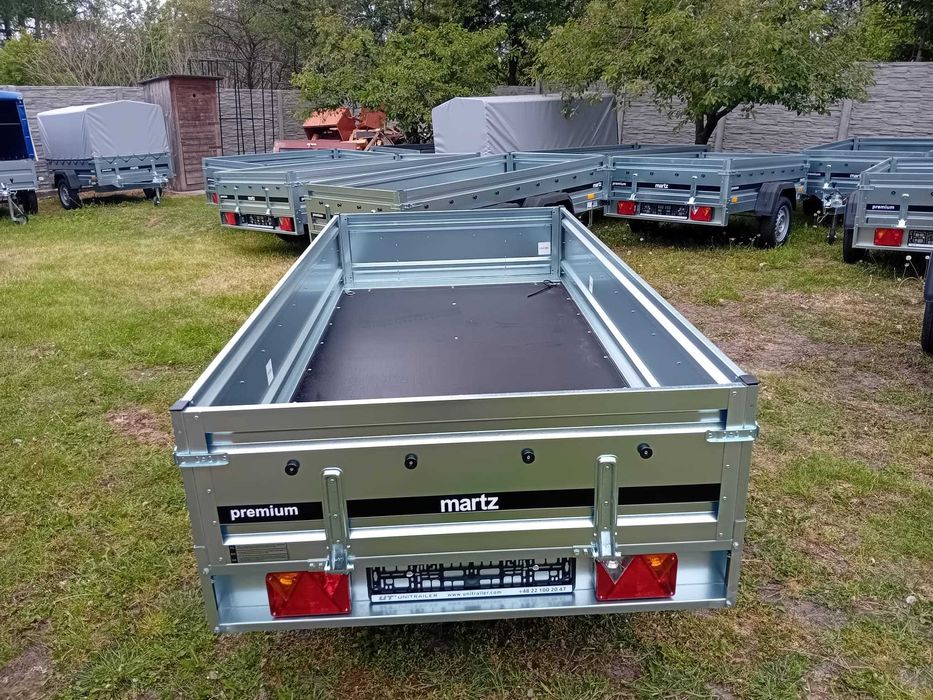 Sprzedam przyczepkę  Martz PREMIUM 264x126  2 osie PROMOCJA CENOWA