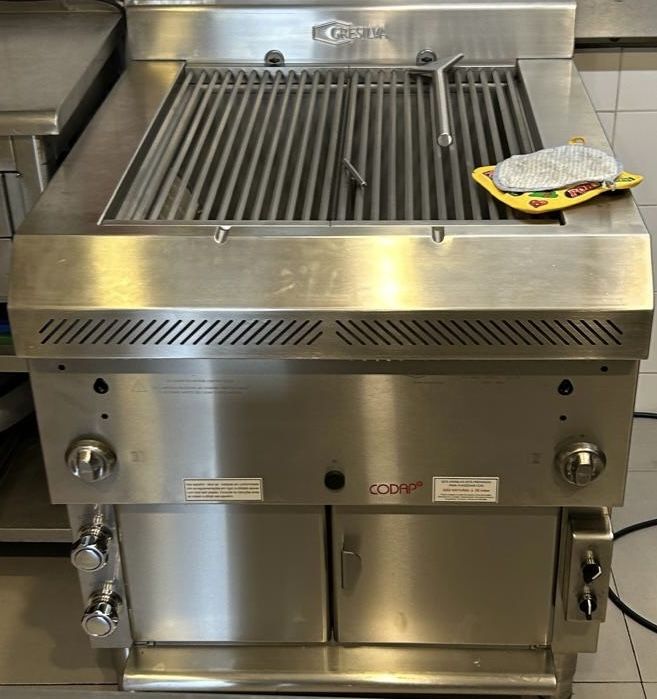 GRÉSILVA Grelhador Gás GHPI R2/800 =ULTIMO MODELO COM 1 ANO USO=