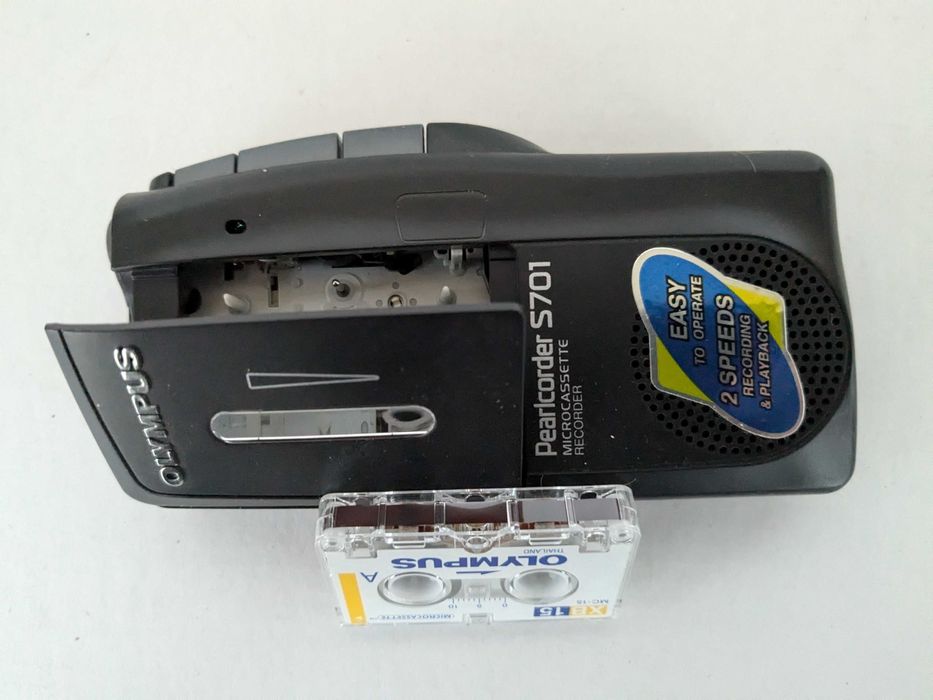 Мікрокасетний диктофон Olympus Pearlcorder S701. Японія.