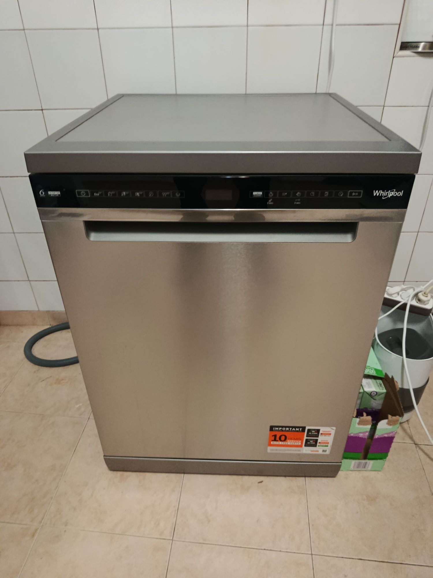 máquina de lavar louça whirlpool