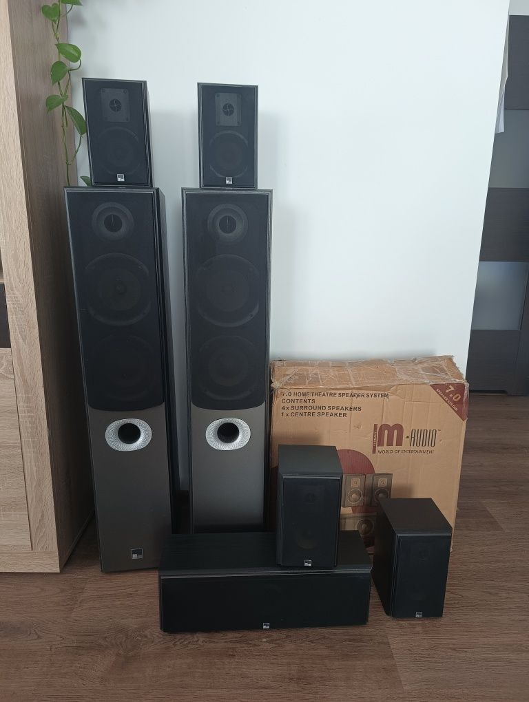 Kolumny głośnikowe M Audio speaker system 7.0