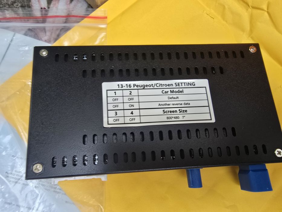 Moduł CARPLAY android auto CITROEN Peugeot 2013 - 2016