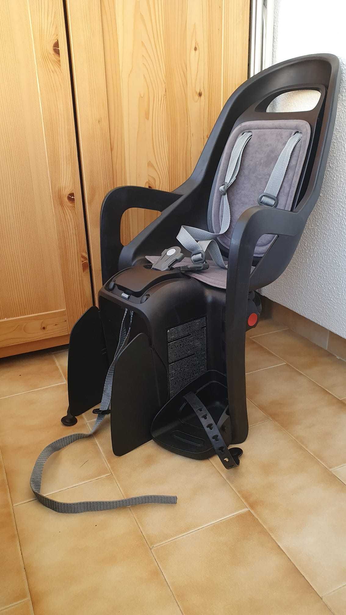 Cadeira Bicicleta Fixação Porta-Bagagem Traseira