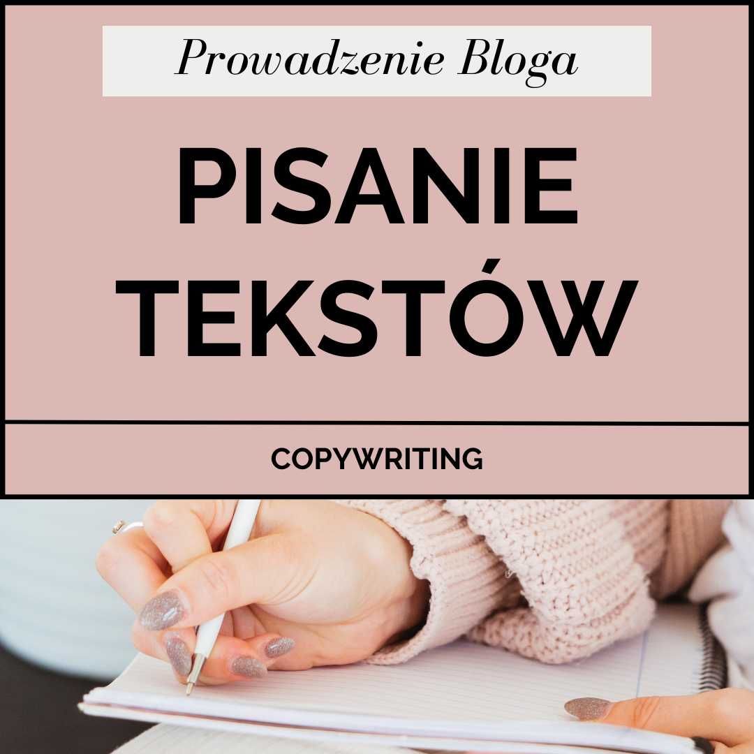 Copywriting - Pisanie Tekstów - SEO - Prowadzenie Bloga