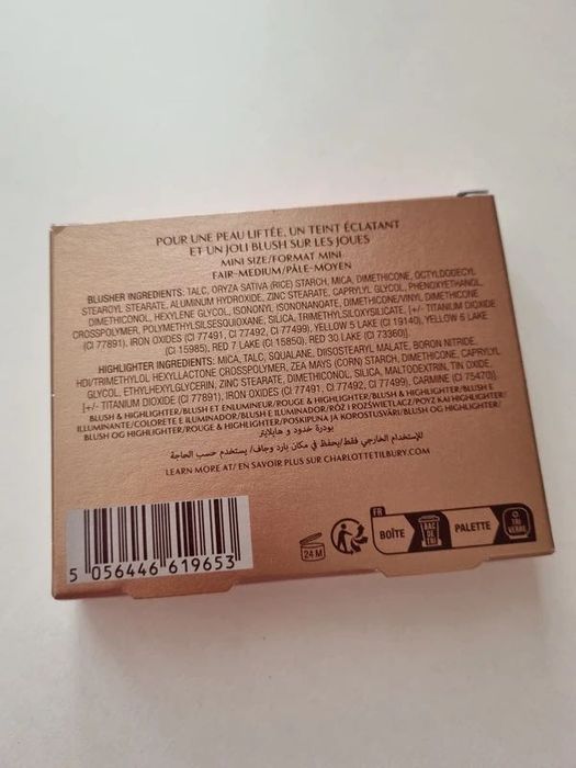 Charlotte Tilbury Hollywood Blush & Glow Glide, paleta do twarzy