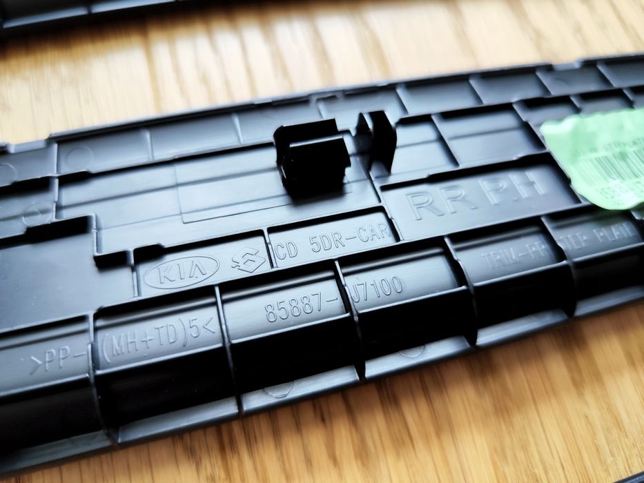 Nakładki listwy progowe KIA Ceed III 2018-