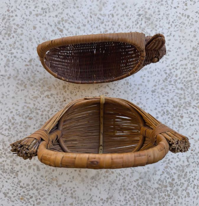 Cestinhos em Palhinha Antigos