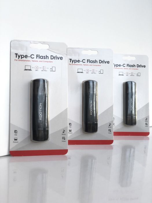 Флеш накопичувач Флешка USB Type-C USB-A 128 ГБ