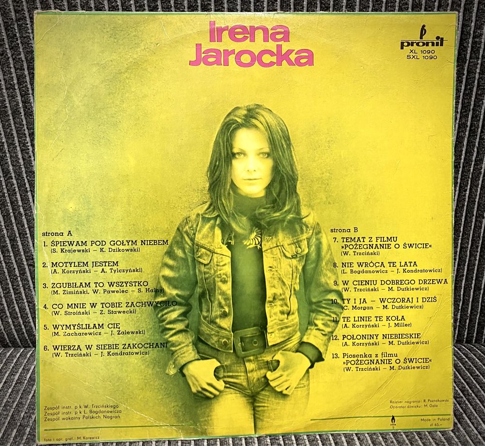 Irena Jarocka - 2 plyty gramofonowe LP