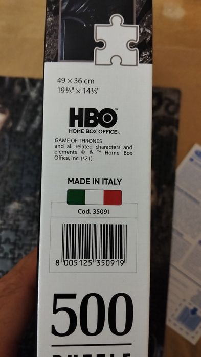 Puzzle Game of Thrones 500 peças