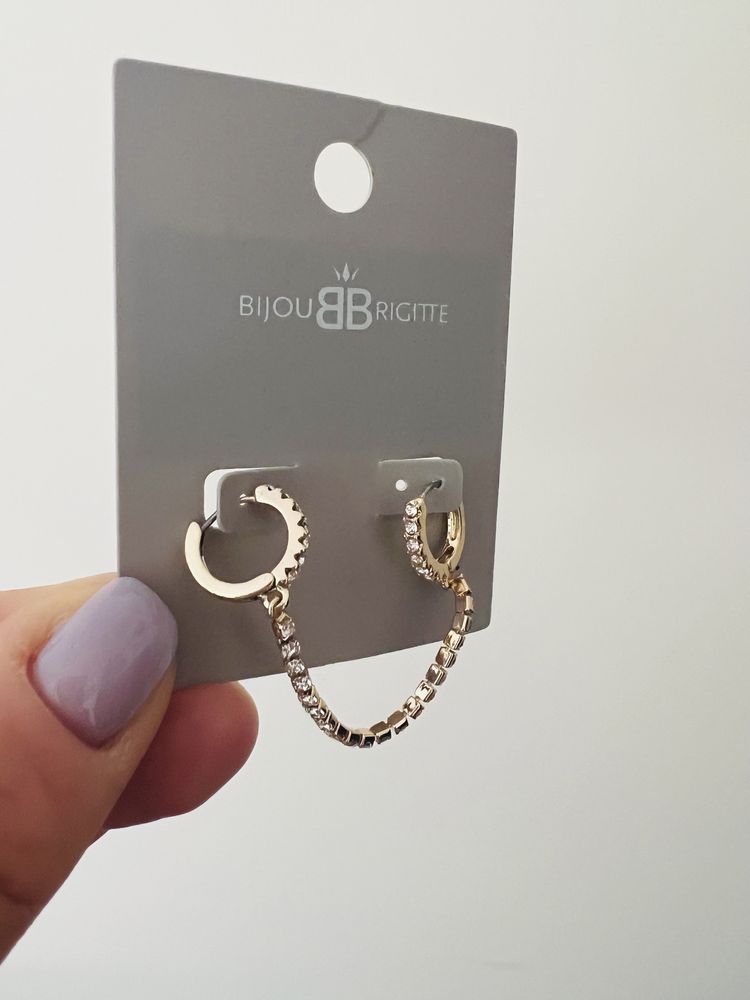 Bijou Brigitte моносережка креол, стрази.