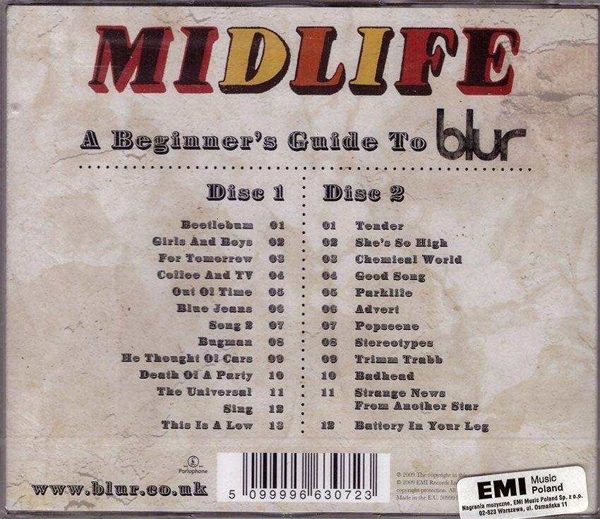 Blur - Midlife: A Beginner's Guide To Blur - 2CD