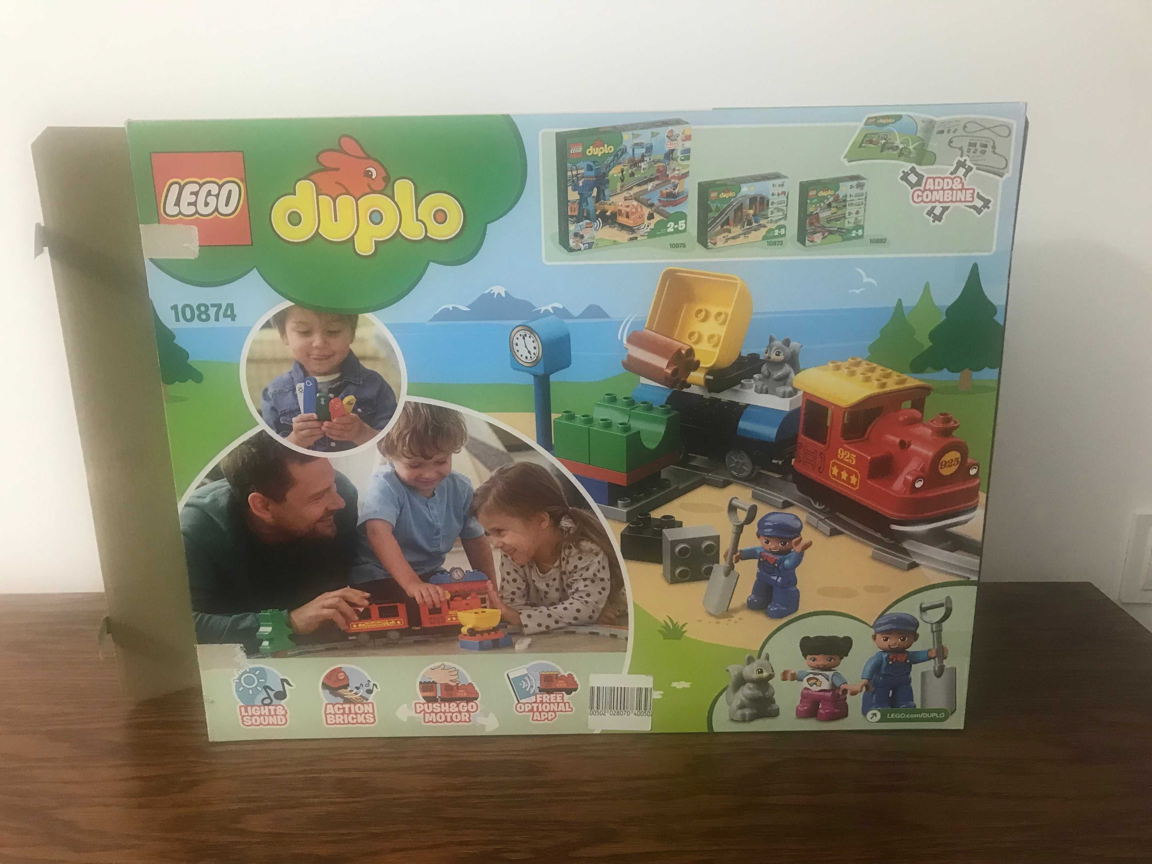 Lego Duplo 10874 Steam train Lego Duplo  pudełko