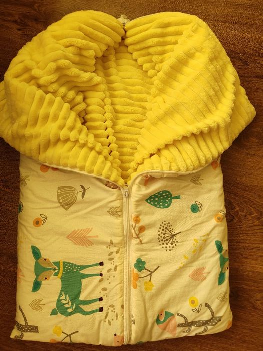 Конверт трансформер плед на виписку футмуф